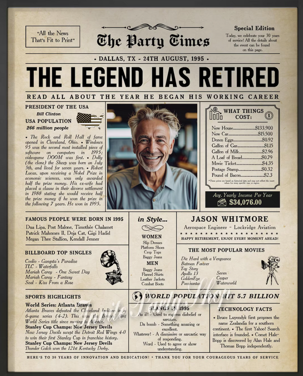 The Legend has Retired